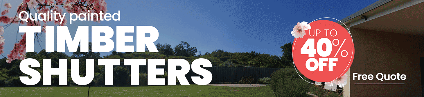 Timber shutters