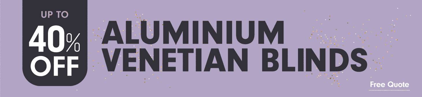 Biggest sale now on aluminium venetian blinds