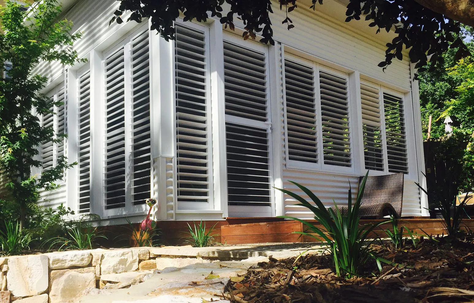 Fixed Outdoor Shutters