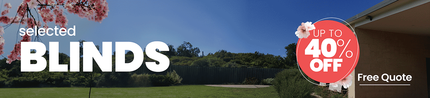 Amaru Sale, Up to 40% Off on selected Blinds in Melbourne and Canberra Locations