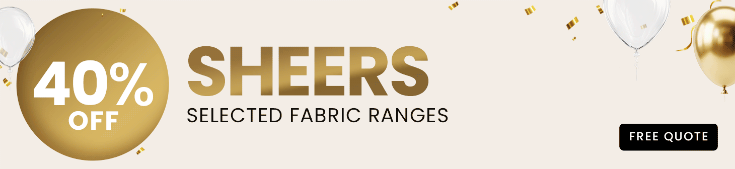 Upto 40% off on sheer curtains