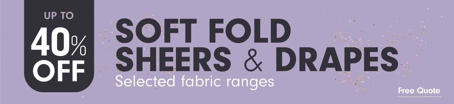 Soft fold curtains