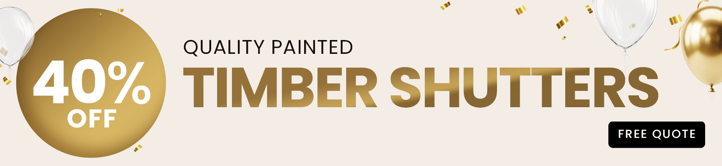 Timber shutters