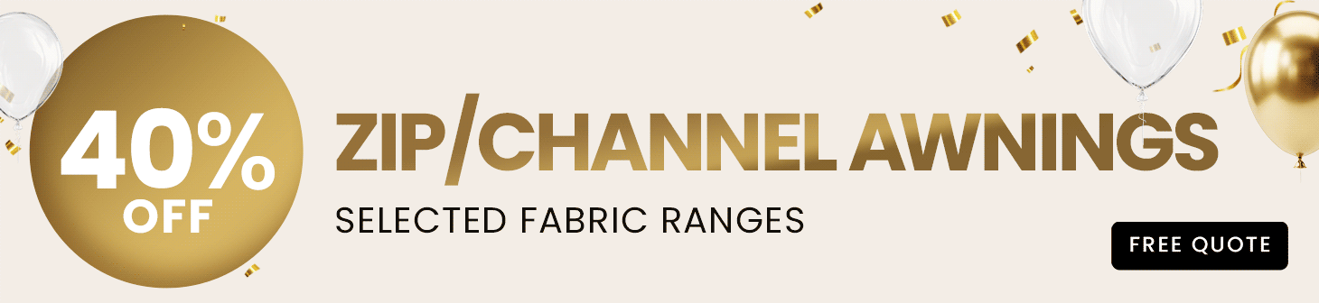 Zip Channel Awnings