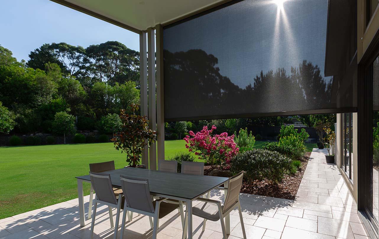 Mesh Channel Awning